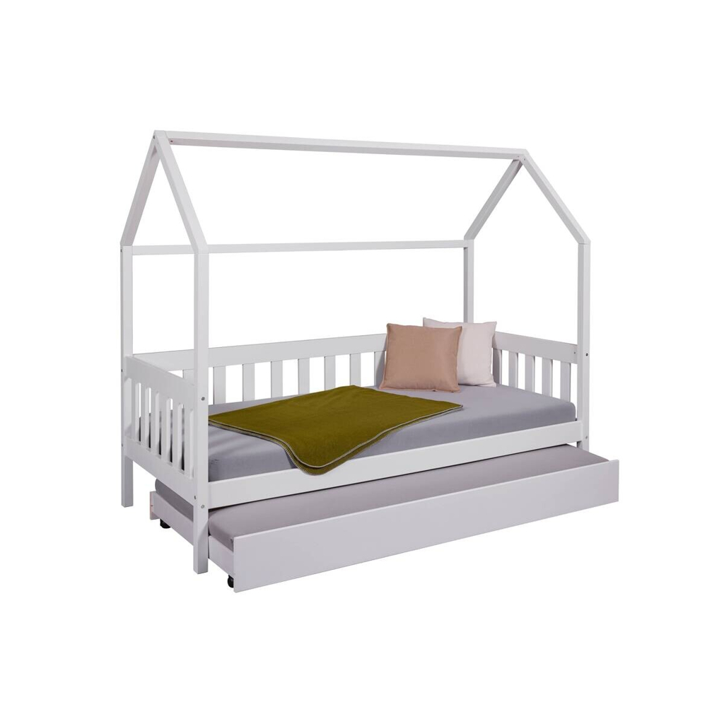 Kinderbett FUNKY HAUSBETT weiß