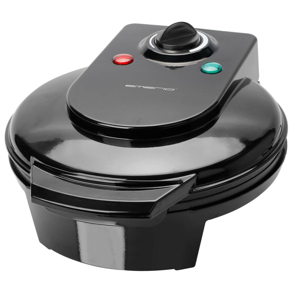 Waffelautomat WM-131149.1 schwarz Kunststoff B/H/T: ca. 20x8x26 cm