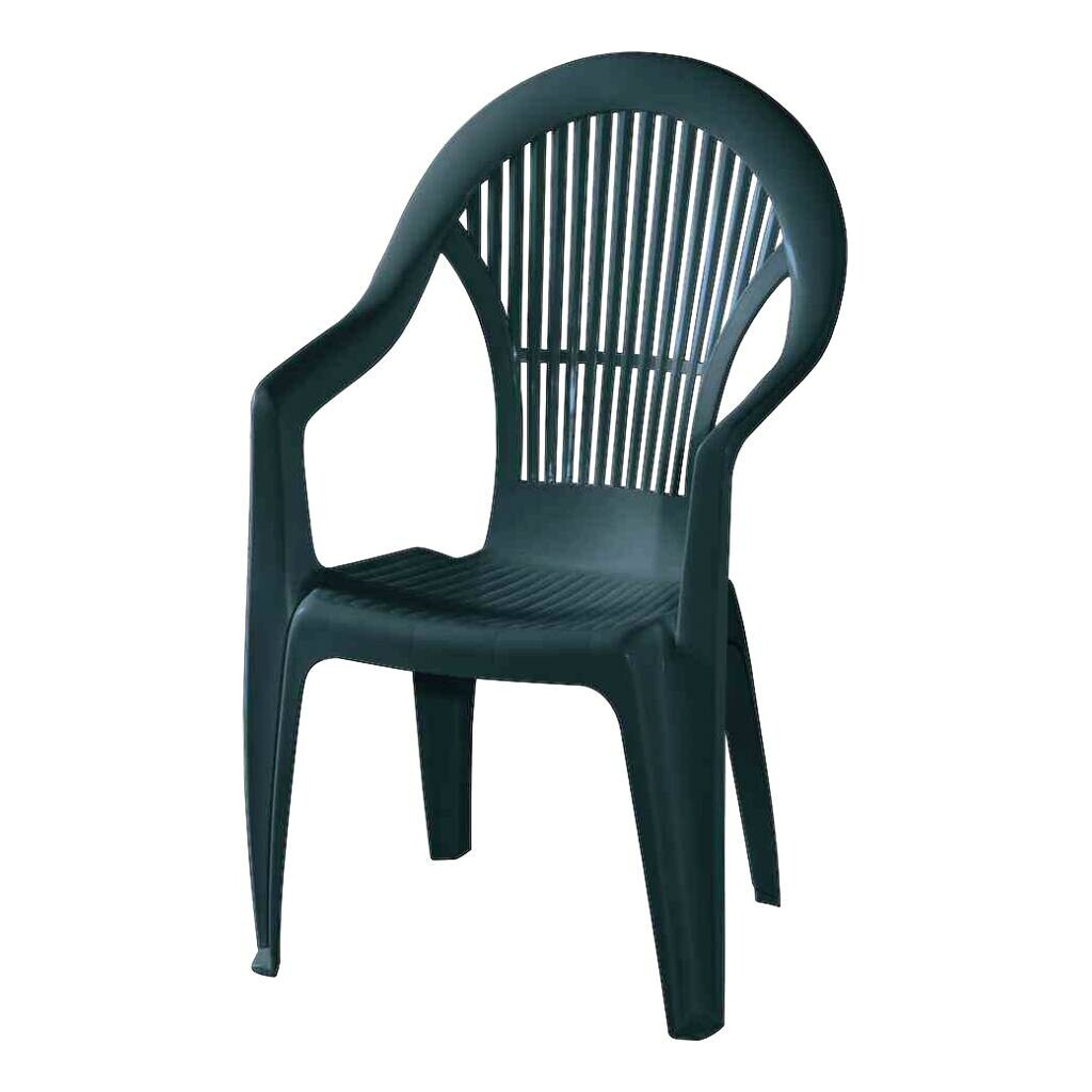 ProGarden Gartenstühle Vega grün Kunststoff B/H/L: ca. 54x93x57 cm