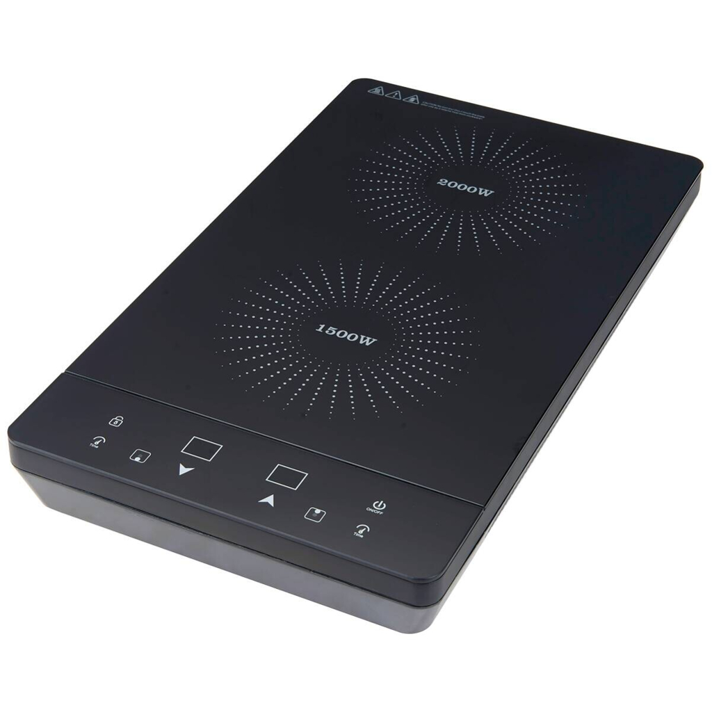 Emerio Induktions-Kochplatte IP-133833.1 schwarz Kunststoff B/H/L: ca. 30x6,3x52 cm
