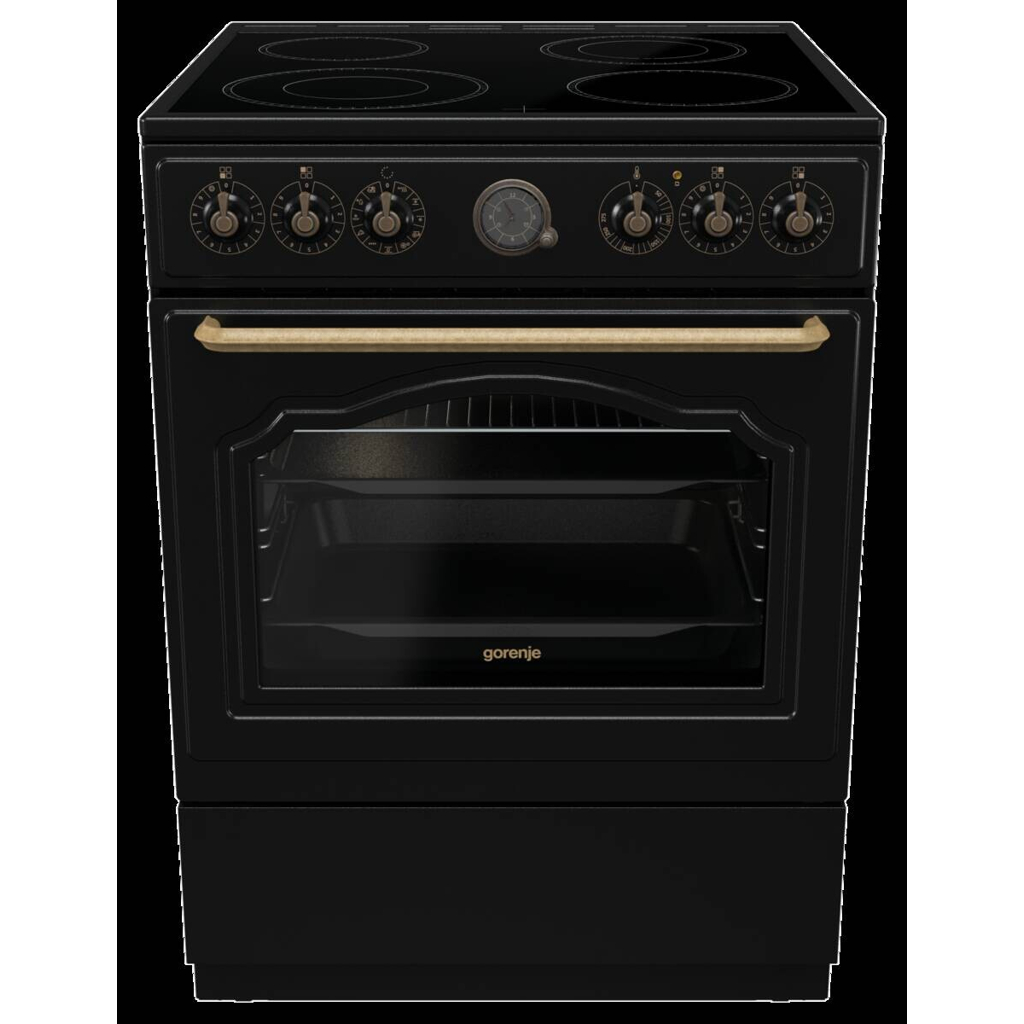 Gorenje Stand-Elektroherd GECS6B70CLB schwarz B/H/T: ca. 60x85x60 cm