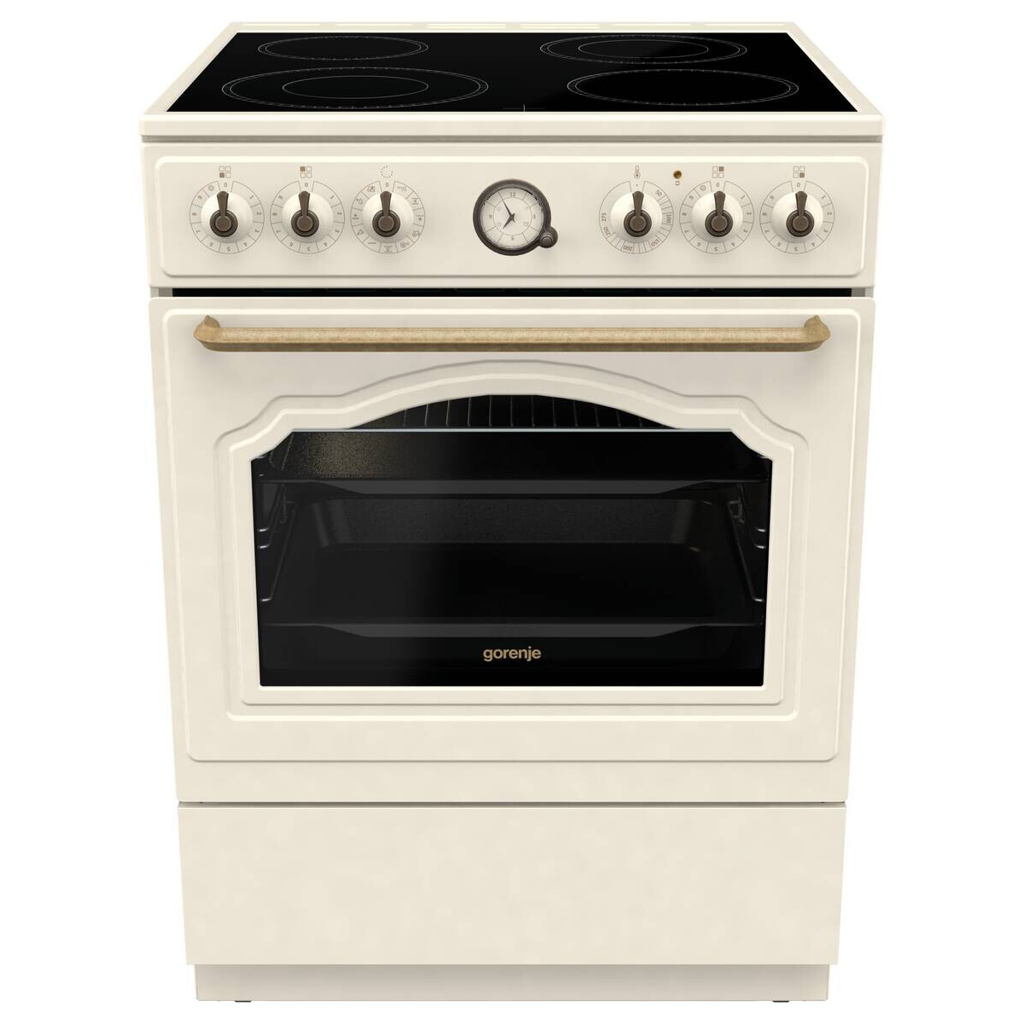 Gorenje Stand-Elektroherd GECS6B70CLI beige B/H/T: ca. 60x85x60 cm