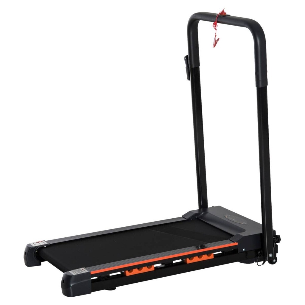 HOMCOM Laufband schwarz Kunststoff B/H/L: ca. 56x108,5x105 cm