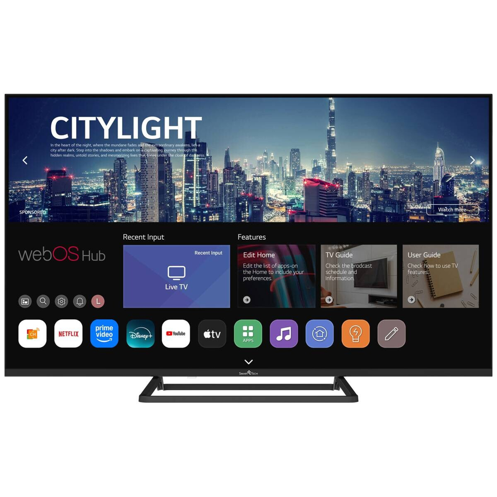 Smart-Tech LED-Fernseher 43FW01V3 schwarz B/H: ca. 96x60 cm