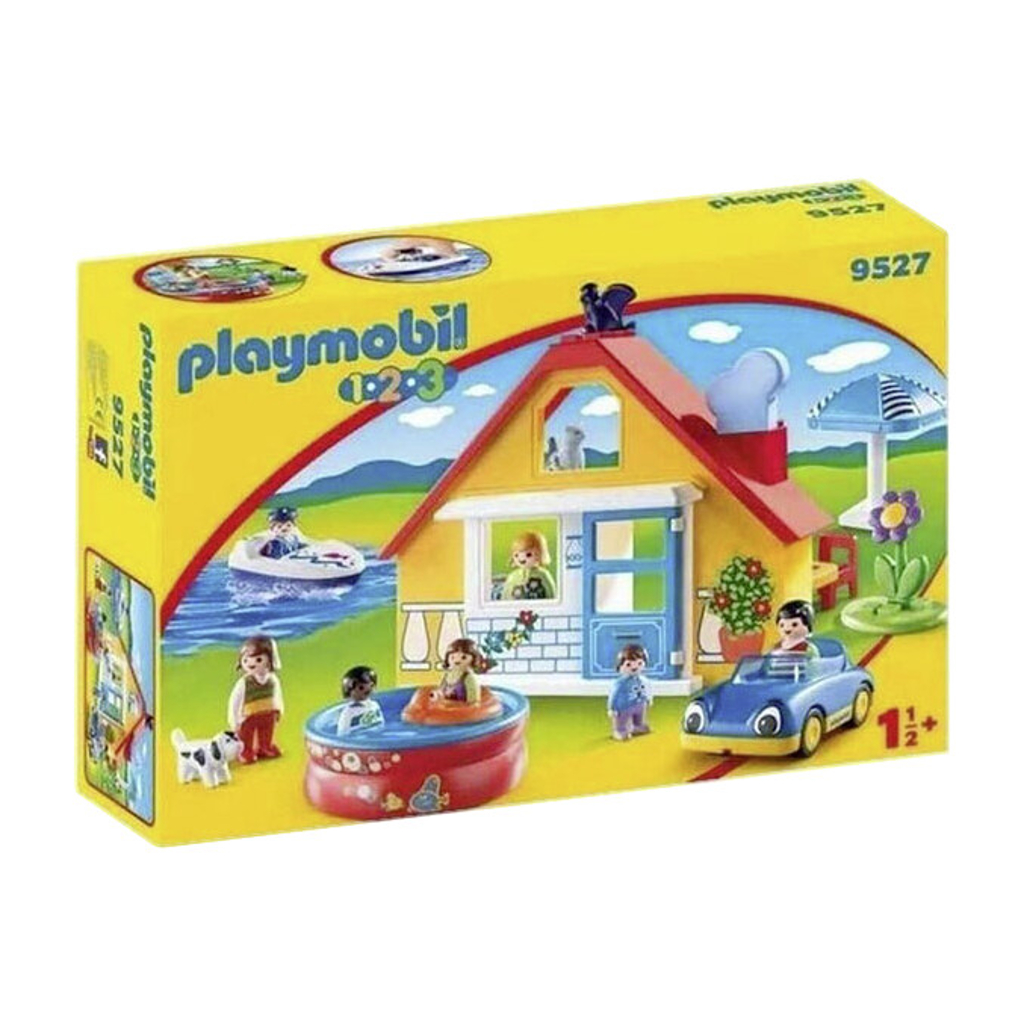 Playmobil Ferienhaus mit Pool 9527