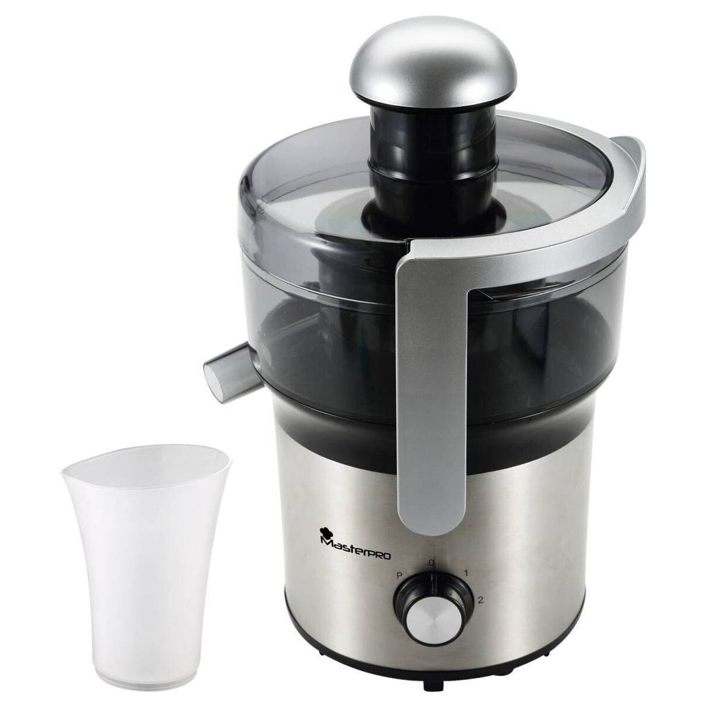 MASTERPRO Entsafter silber Edelstahl Kunststoff B/H/T: ca. 22x34,2x22,4 cm ca. 0,3 l