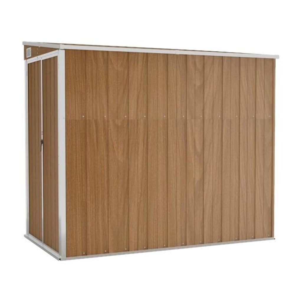 vidaXL Gartenhaus braun B/H/T: ca. 118x178x194 cm