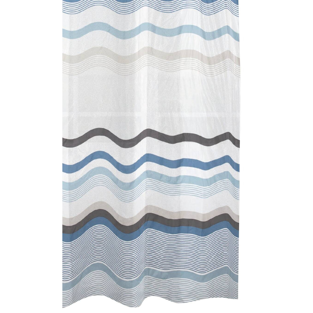 Acus Duschvorhang Wave Polyethylen (recycelt)