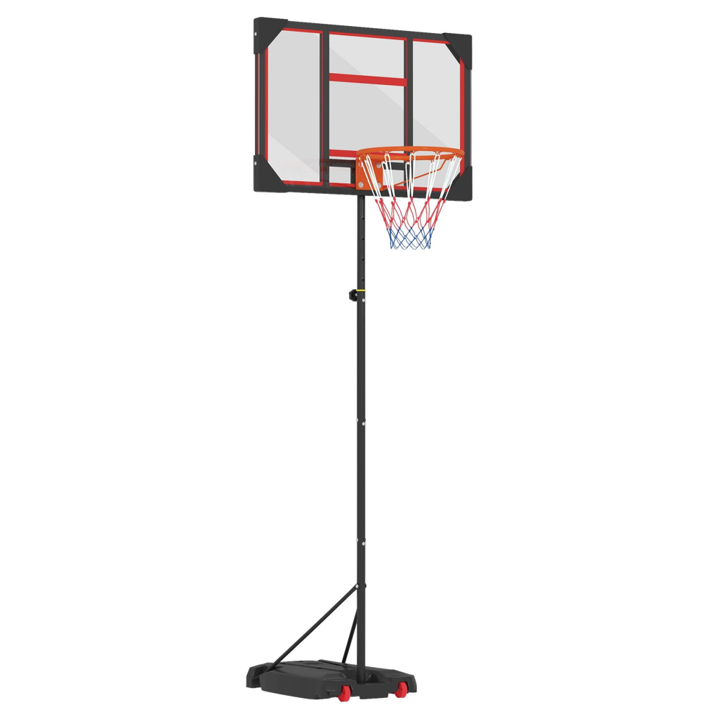 AIYAPLAY Basketballkorb für Kinder rot B/H/L: ca. 53x306x82 cm