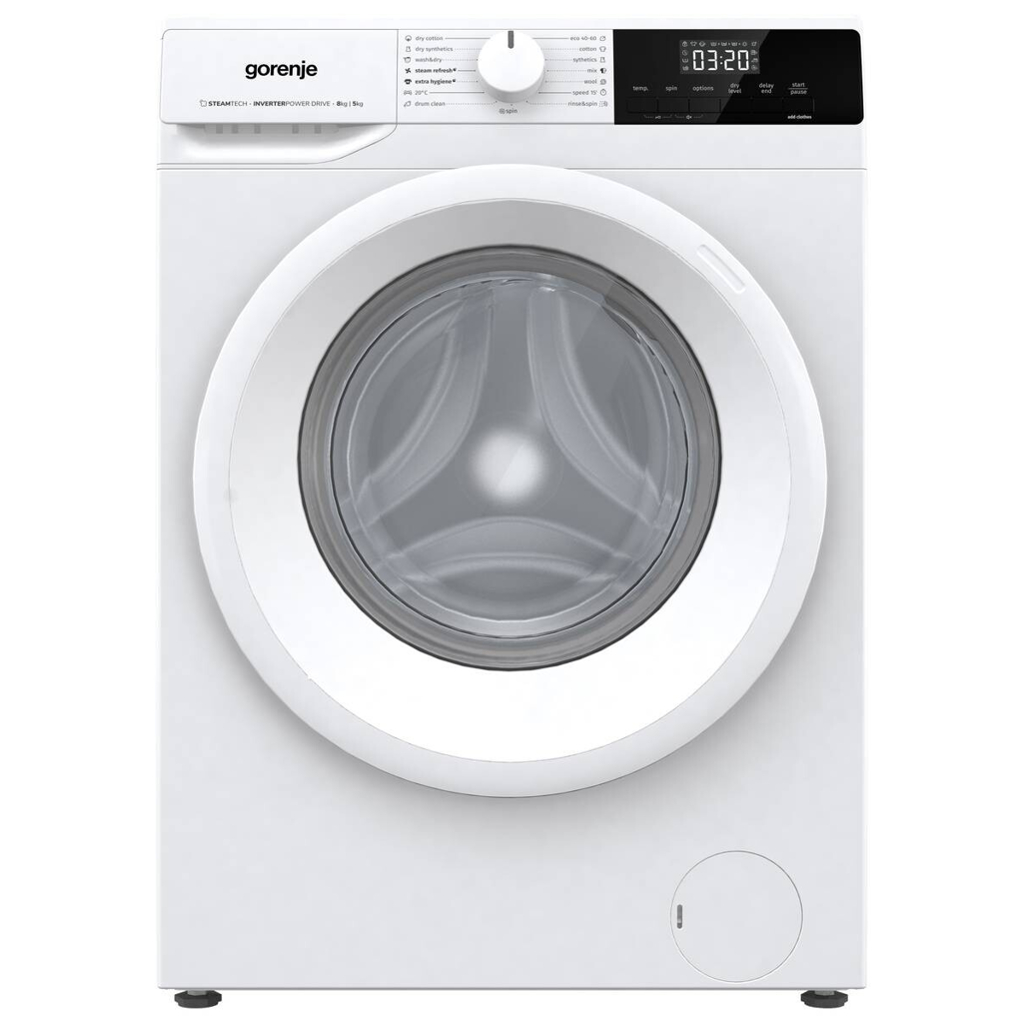 Gorenje Waschtrockner W3D2A854ADPS/DE weiß B/H/T: ca. 60x85x54 cm