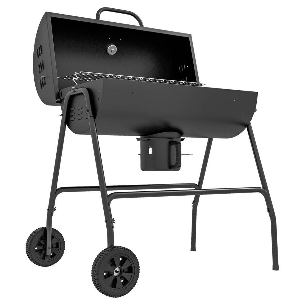Outsunny Holzkohlegrill Metall B/H/L: ca. 71,5x102x95 cm