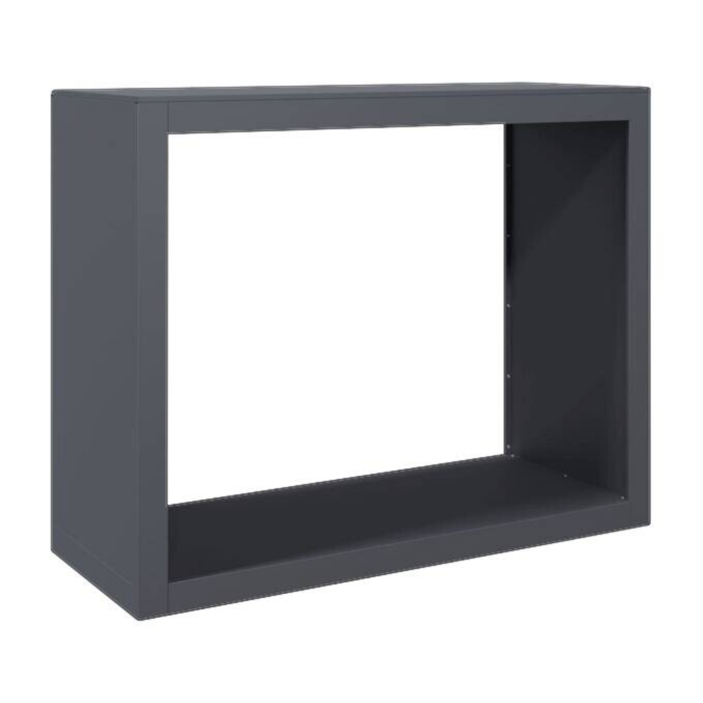 vidaXL Brennholzregal anthrazit B/H/L: ca. 40x80x100 cm