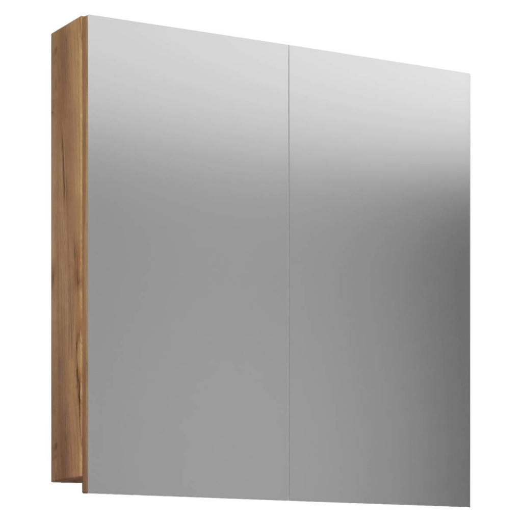 Spiegelschrank Badinos Eiche Honig Nachbildung B/H/T: ca. 60x42x12 cm