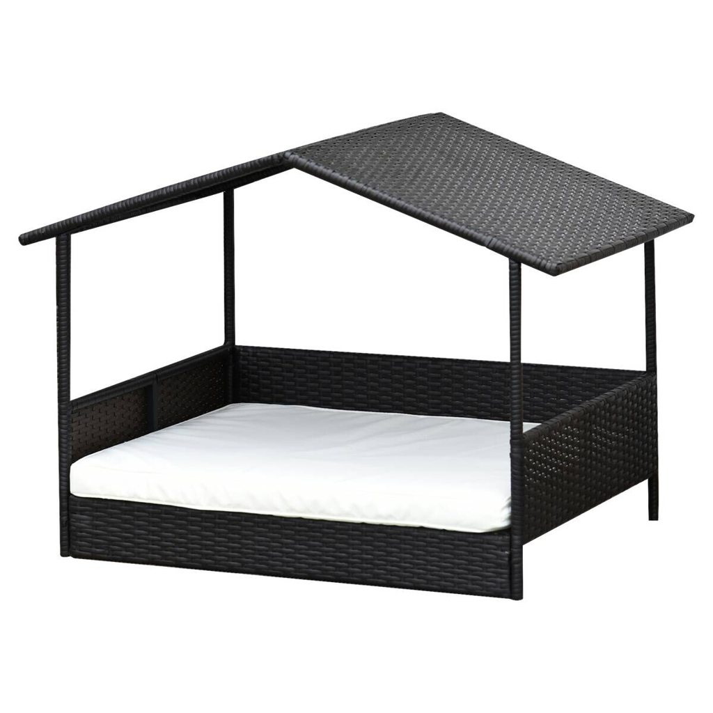 PawHut Hunde-Zubehör braun Polyester B/H/L: ca. 98x69x70 cm