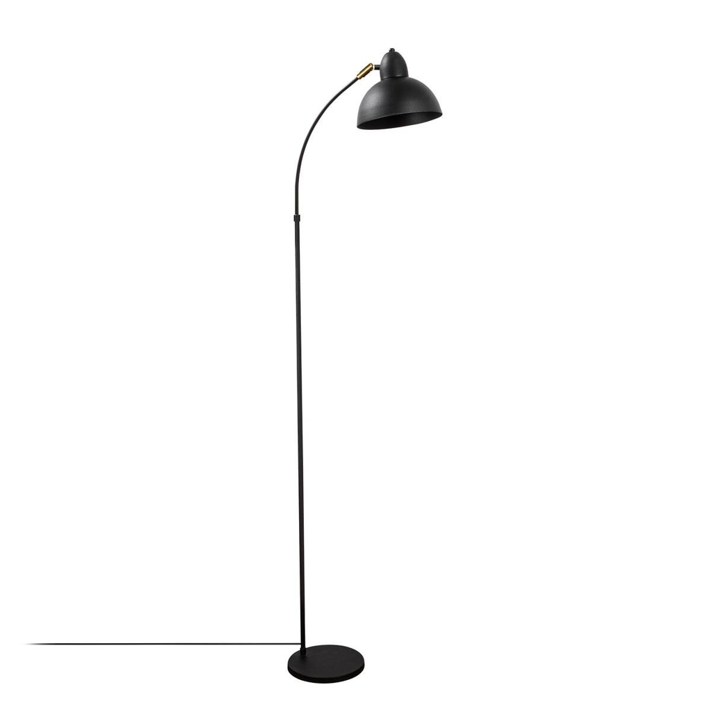 Opviq Stehlampe schwarz B/H/T/L: ca. 43x162x43x20 cm E27 1 Brennstellen