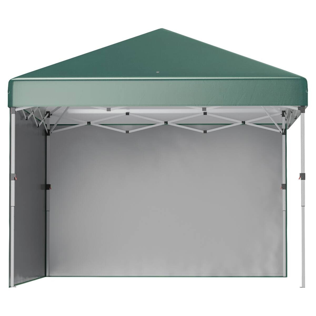 Outsunny Pavillon grün Polyester B/H/L: ca. 297x288x297 cm