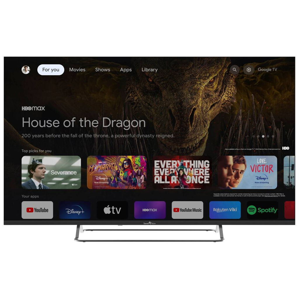 Smart-Tech QLED-Fernseher 50QG02V