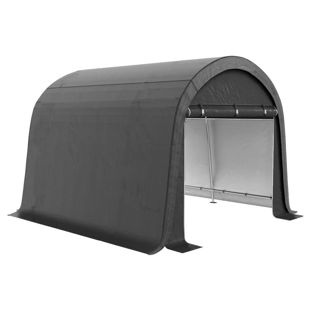 Outsunny Gartenhaus grau B/H/L: ca. 300x300x235 cm
