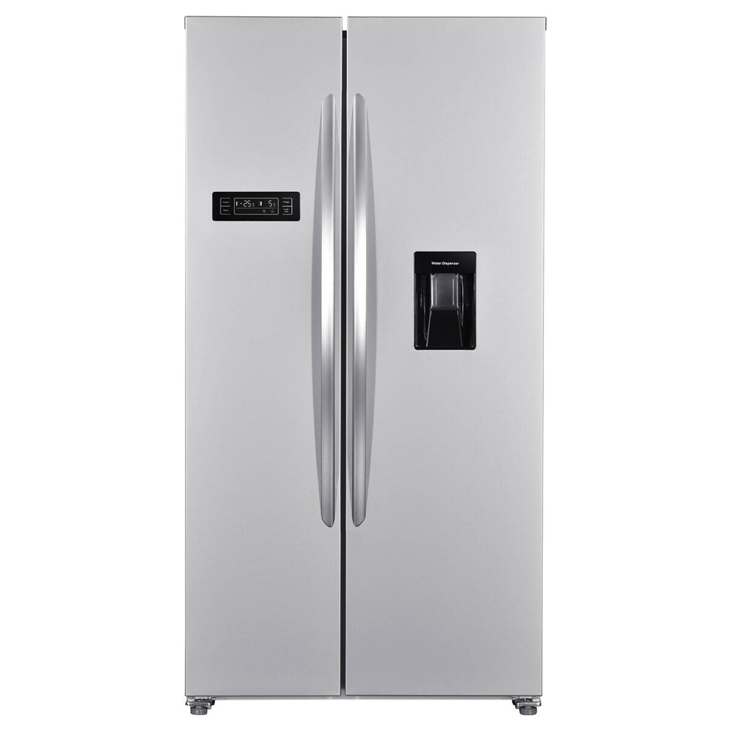 PKM Side-by-Side SBSKS6.15E Inox B/H/T: ca. 90x177x66 cm
