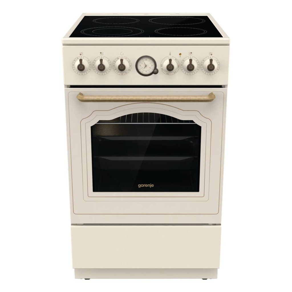 Gorenje Stand-Elektroherd GECS5B70CLI creme B/H/T: ca. 50x85x59,4 cm