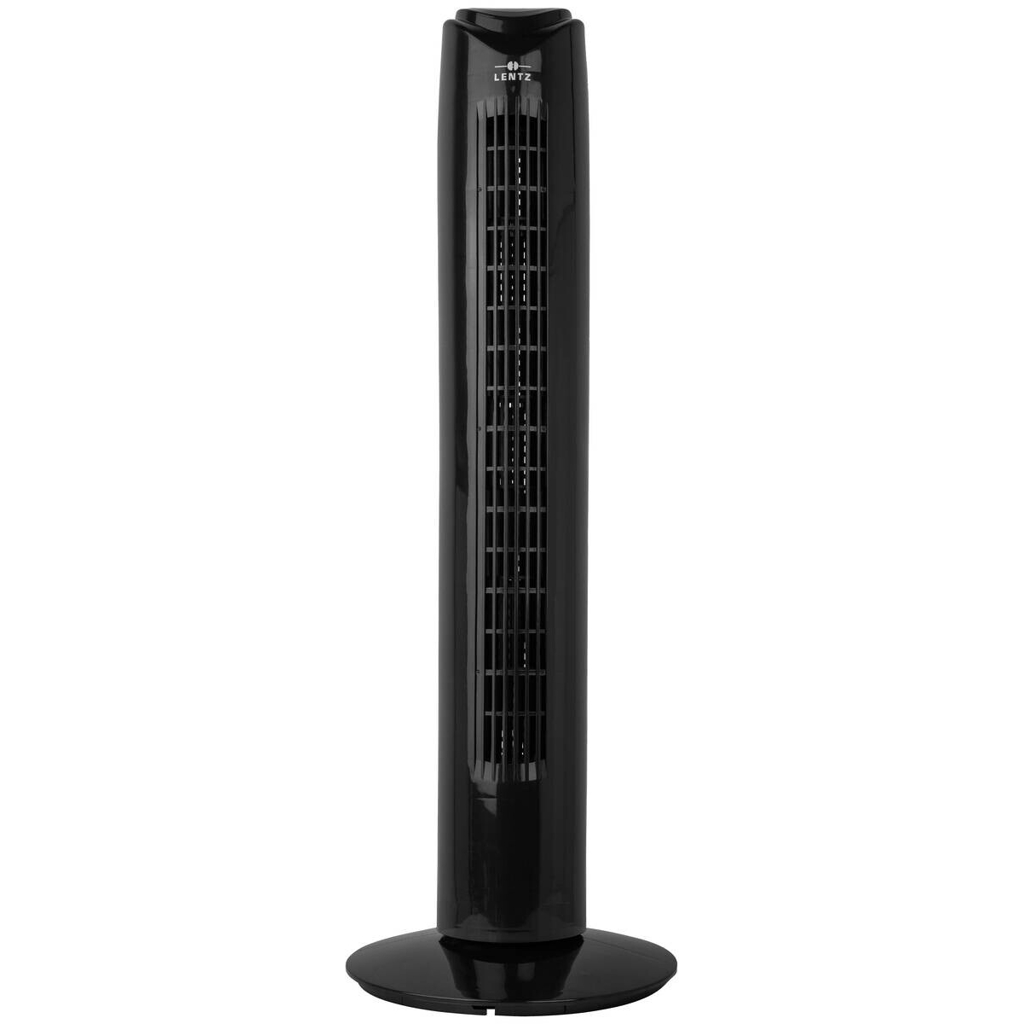 Lentz Turmventilator schwarz B/H/T: ca. 15,5x81x16 cm