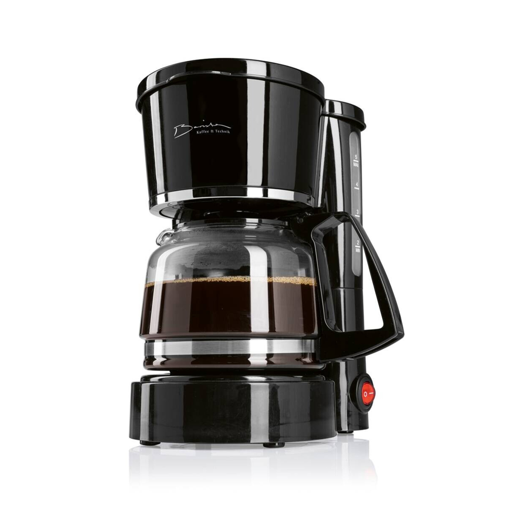 Barista Kaffeeautomat schwarz Kunststoff Glas B/H/L: ca. 20x23,5x15,5 cm