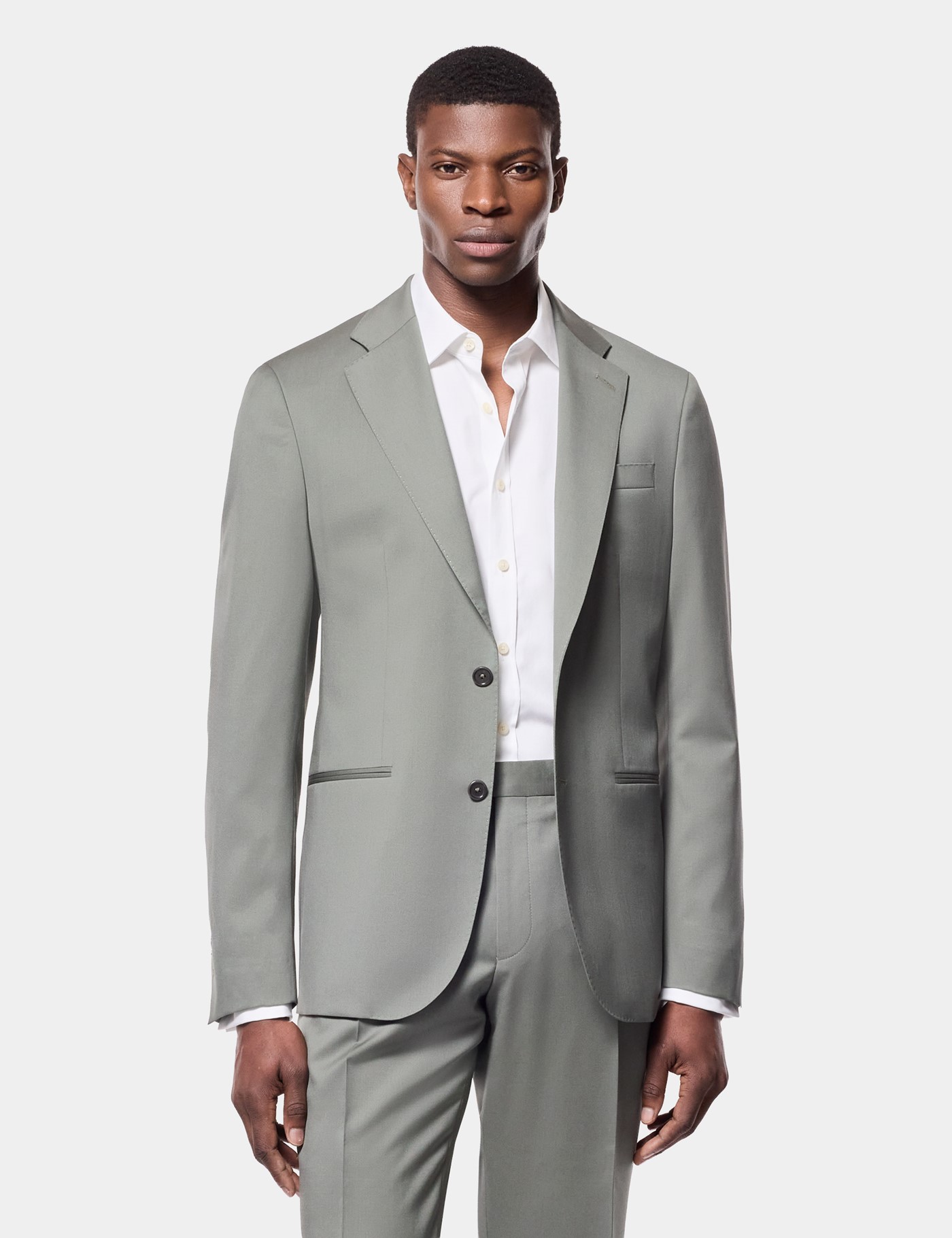 Hawes & Curtis Tailored Fit Oliv 1913 Sakko Size: EU 52 regulär