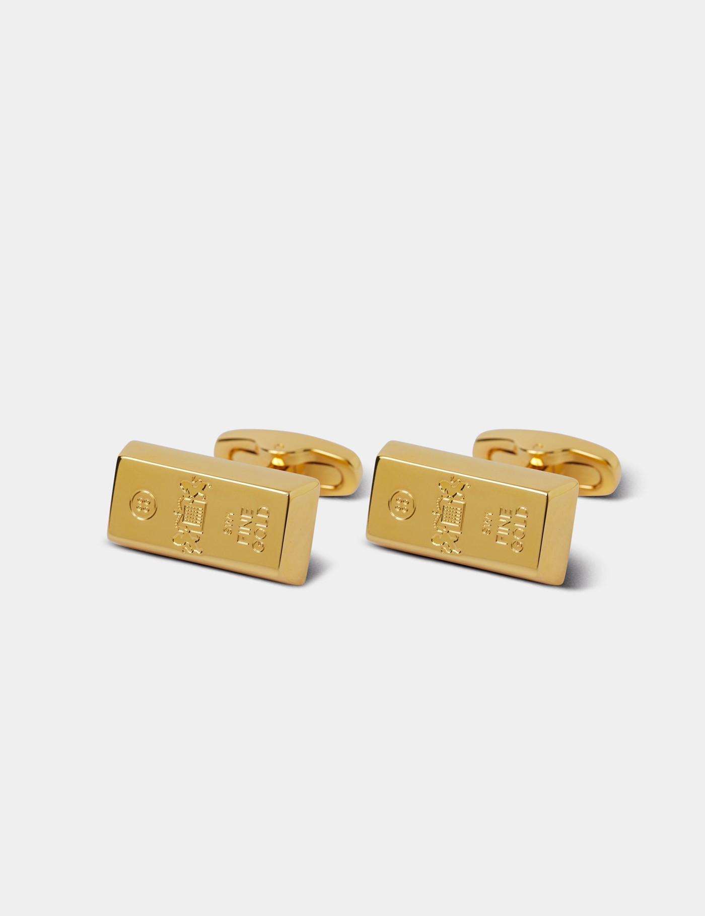 Hawes & Curtis Goldbarren Manschettenknöpfe Size: Einheitsgröße