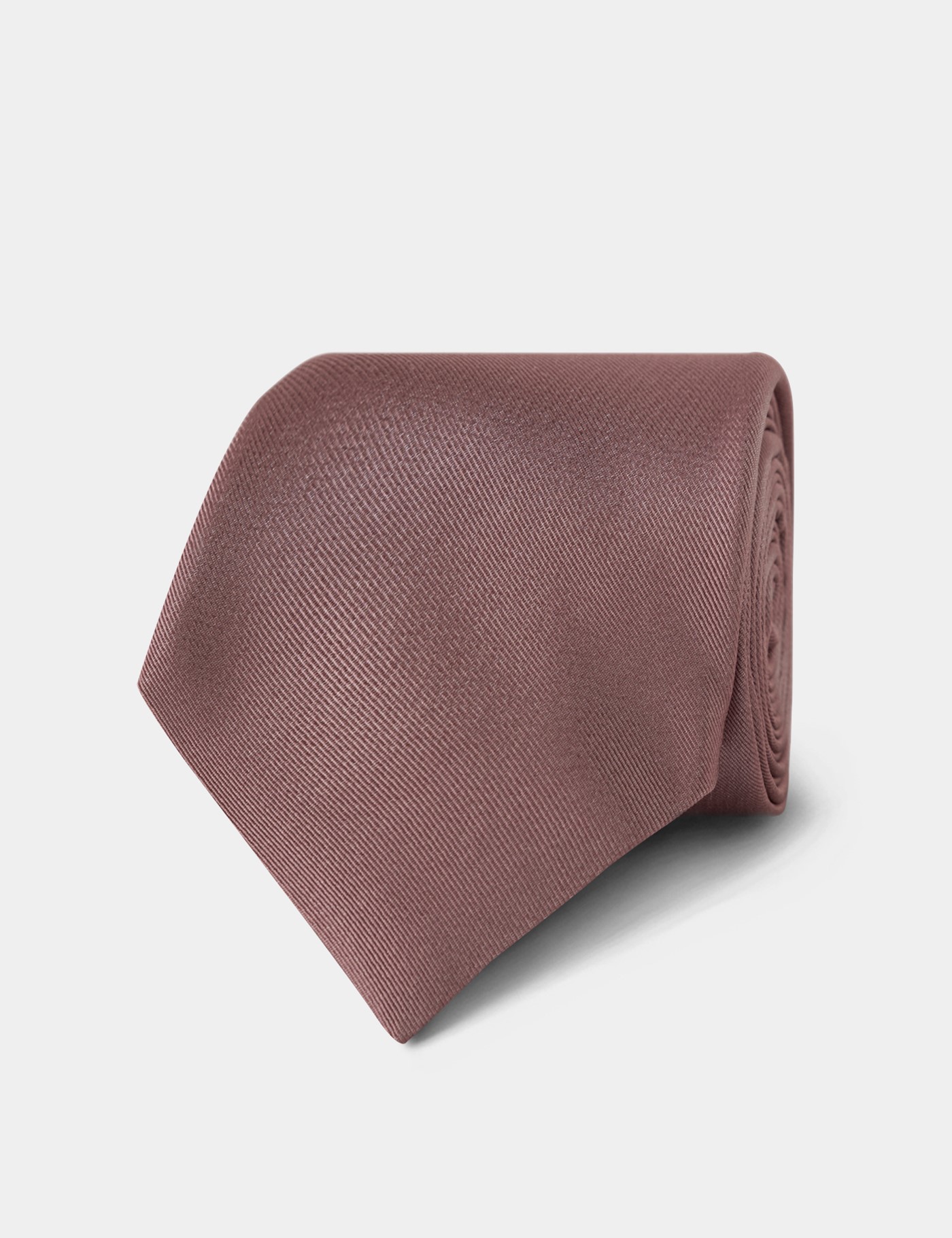 Hawes & Curtis Roséfarbene Uni Repp Krawatte Size: Einheitsgröße