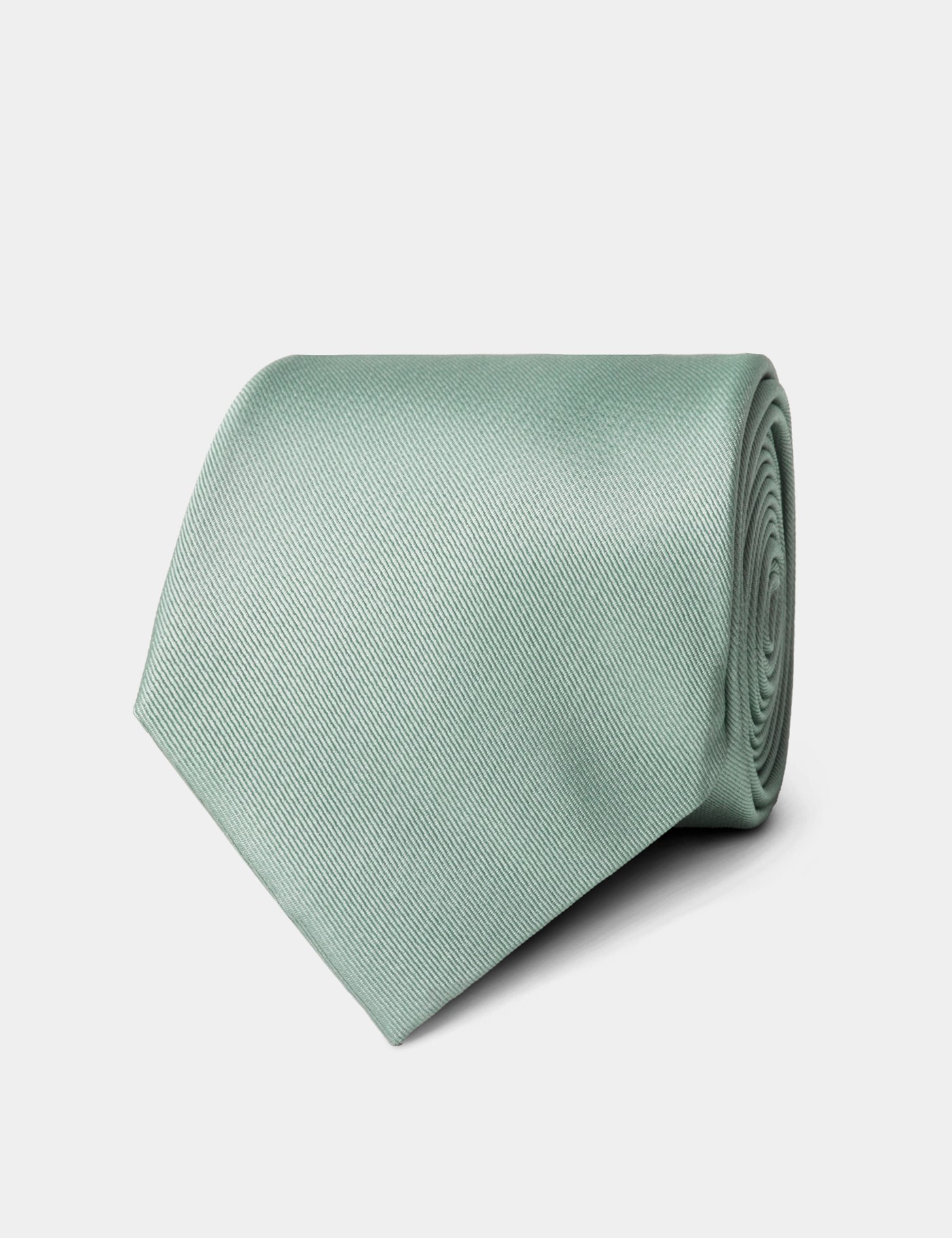 Hawes & Curtis Blaugraue Uni Repp Krawatte Size: Einheitsgröße