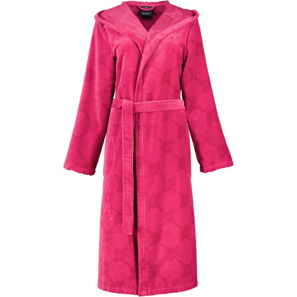 JOOP Damen Bademantel Kapuze - 1652 - Farbe: Beere - 218