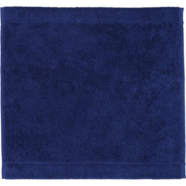 Cawö Handtücher Life Style Uni 7007 - Farbe: navy - 133 - Seiflappen 30x30 cm