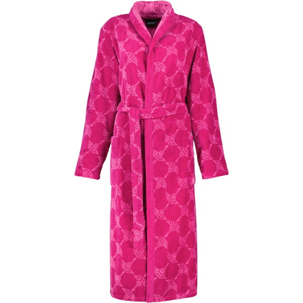 JOOP! Damen Bademantel Cornflower - Schalkragen 1645 - Farbe: Cassis - 22 - XS