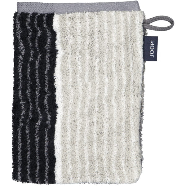JOOP! Signature Lines 1658 - Farbe: Schwarz - 97 - Waschhandschuh 16x22 cm