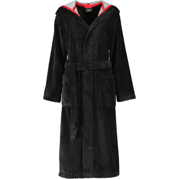 Cawö Home Bademäntel Damen Kapuze Doubleface 830 - Farbe: lava - 97