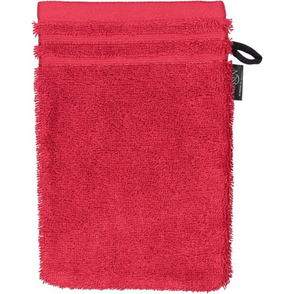 Vossen Handtücher Calypso Feeling - Farbe: rubin - 3900 - Waschhandschuh 16x22 cm