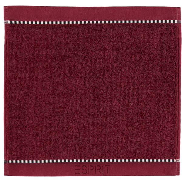 Esprit Box Solid - Farbe: mulberry - 3840 - Seiflappen 30x30 cm