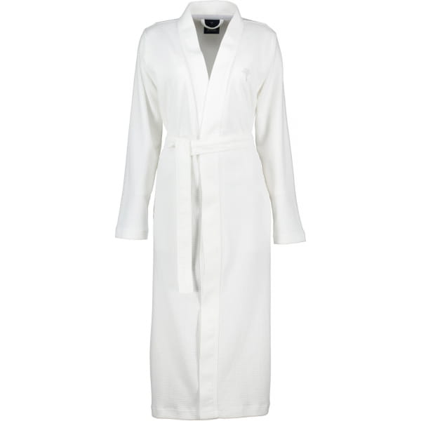 JOOP Damen Bademantel Kimono Pique 1657 - Farbe: Weiß - 600