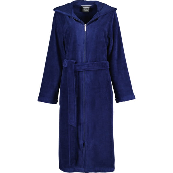 Cawö Home Damen Bademantel Kapuze RV 837 - Farbe: marine - 11
