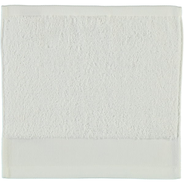 Rhomtuft - Handtücher Comtesse - Farbe: weiss - 01 - Seiflappen 30x30 cm