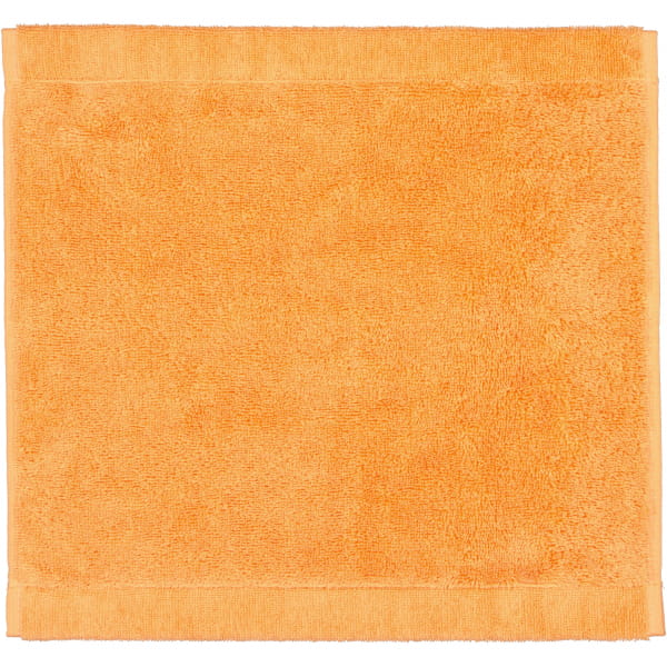Cawö Handtücher Life Style Uni 7007 - Farbe: mandarine - 316 - Seiflappen 30x30 cm