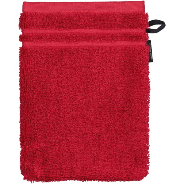 Vossen Handtücher Vienna Style Supersoft - Farbe: rubin - 3900 - Waschhandschuh 16x22 cm