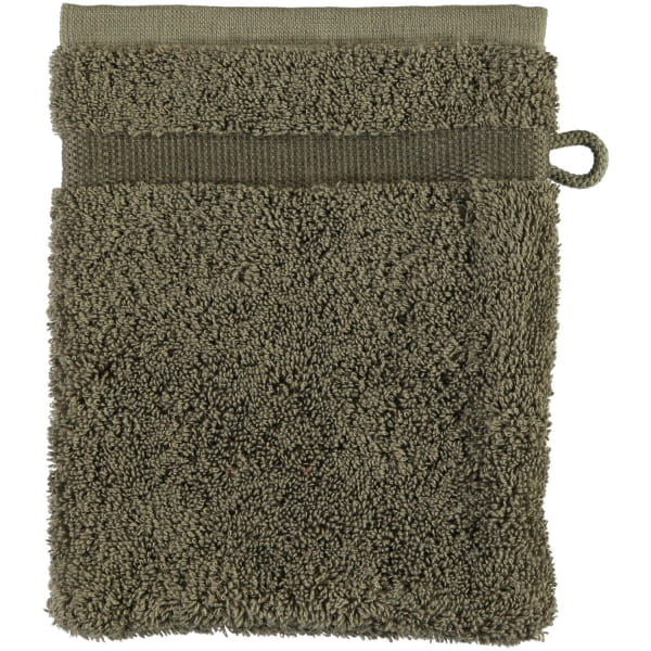 Rhomtuft - Handtücher Princess - Farbe: taupe - 58 - Waschhandschuh 16x22 cm