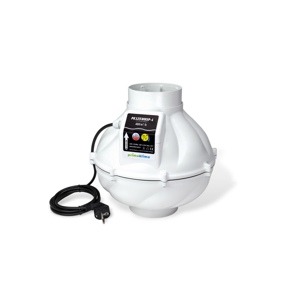 Prima Klima Whisperblower 1 Speed 480m³/h 125mm