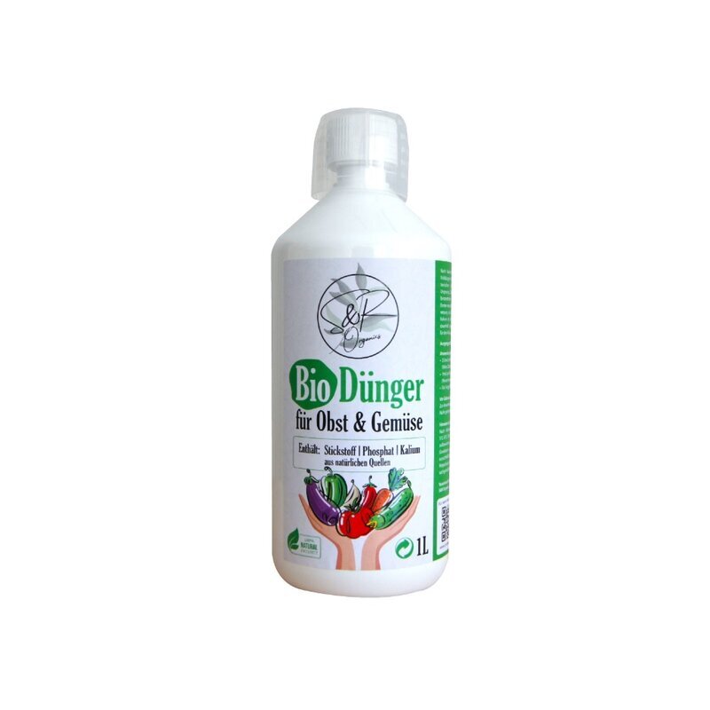 S&R Organics Bio Obst- und Gemüsedünger 1L