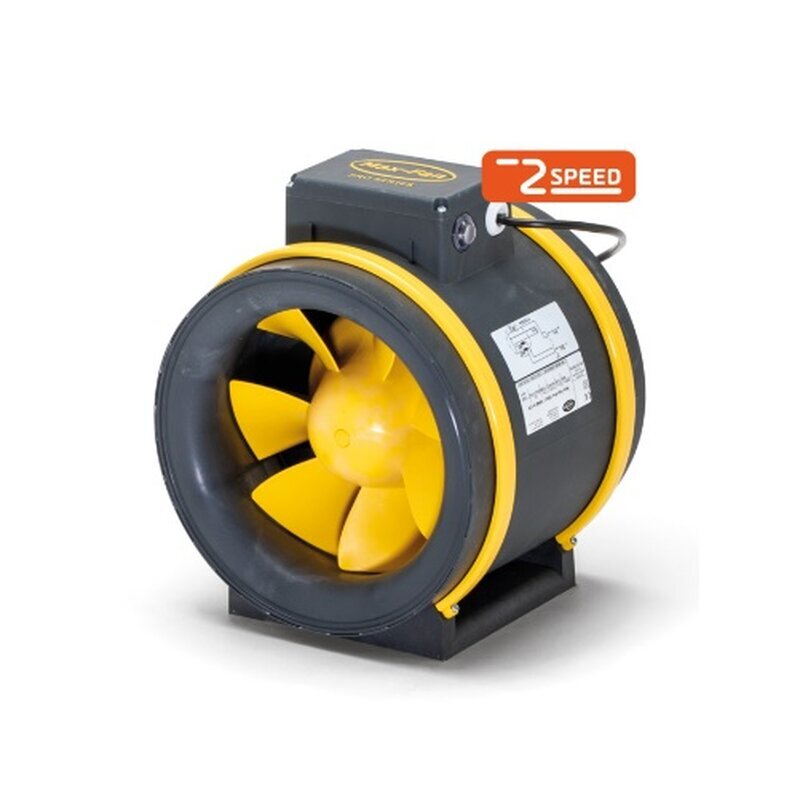 Can-Fan MAX-Fan Pro 250mm 2 Speed 1328-1660m³/h