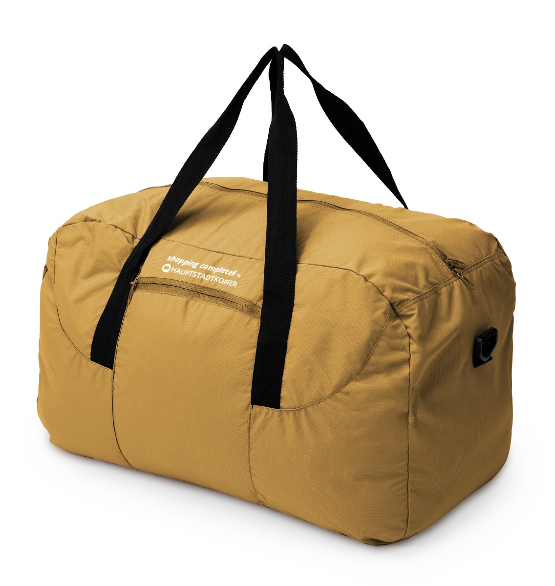 Faltbare Reisetasche, große Reisetasche faltbar, leichte Sporttasche groß faltbar, foldable travel bag big, 55 Liter, Herbstgold