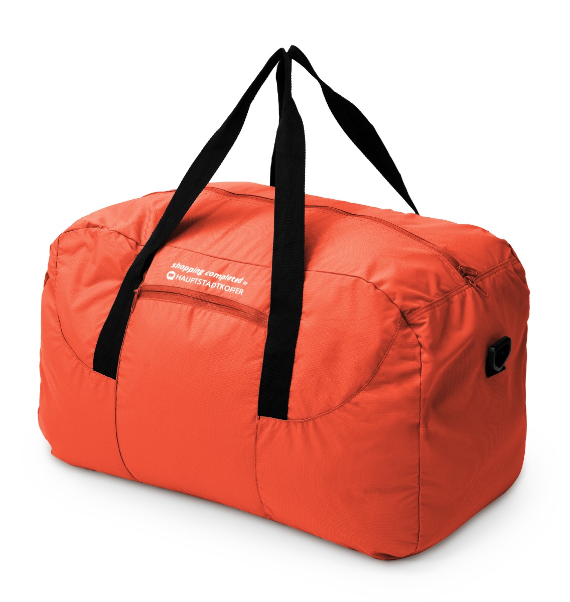 Faltbare Reisetasche, große Reisetasche faltbar, leichte Sporttasche groß faltbar, foldable travel bag big, 55 Liter, Orange
