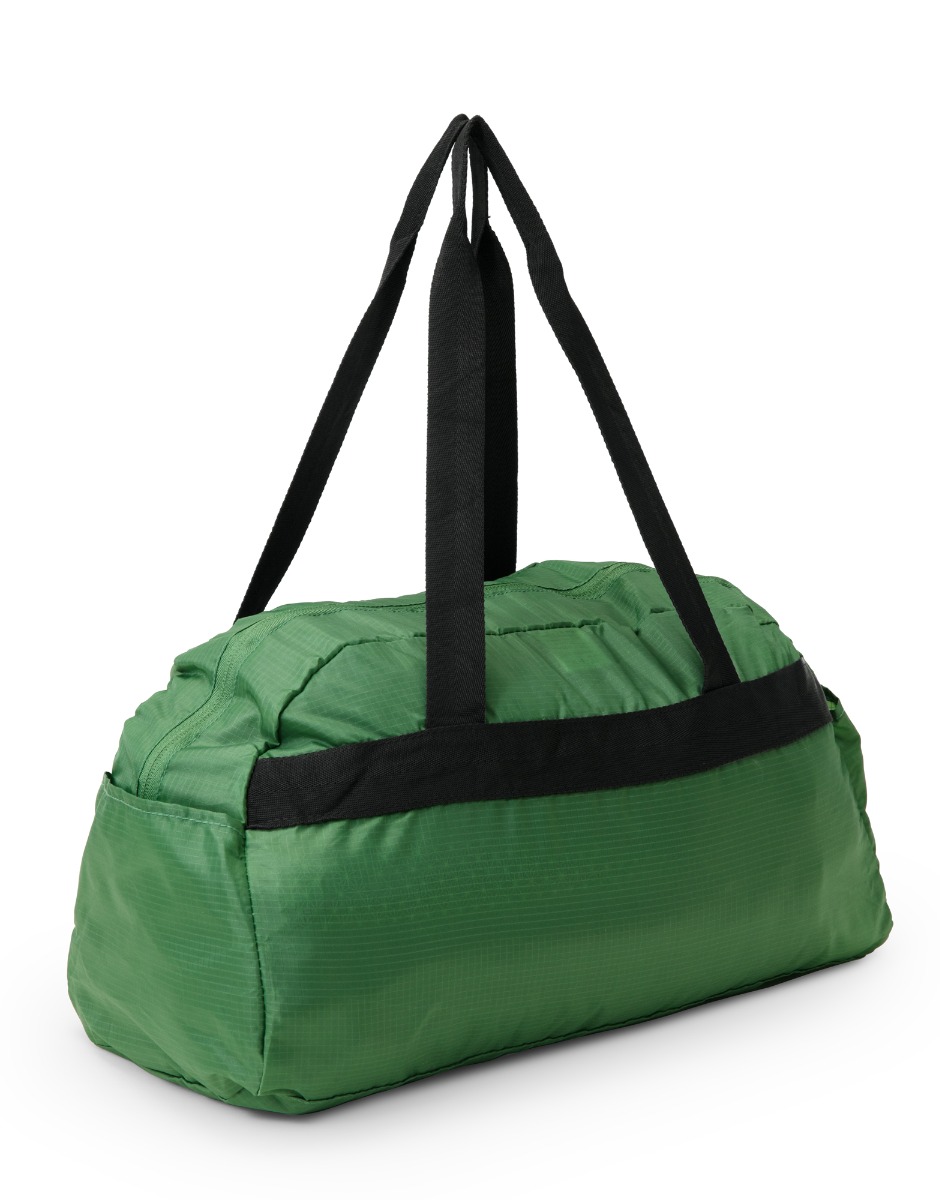 Faltbare Reisetasche, kleine Reisetasche faltbar, Sporttasche klein, foldable travel bag small, 19 Liter, Green