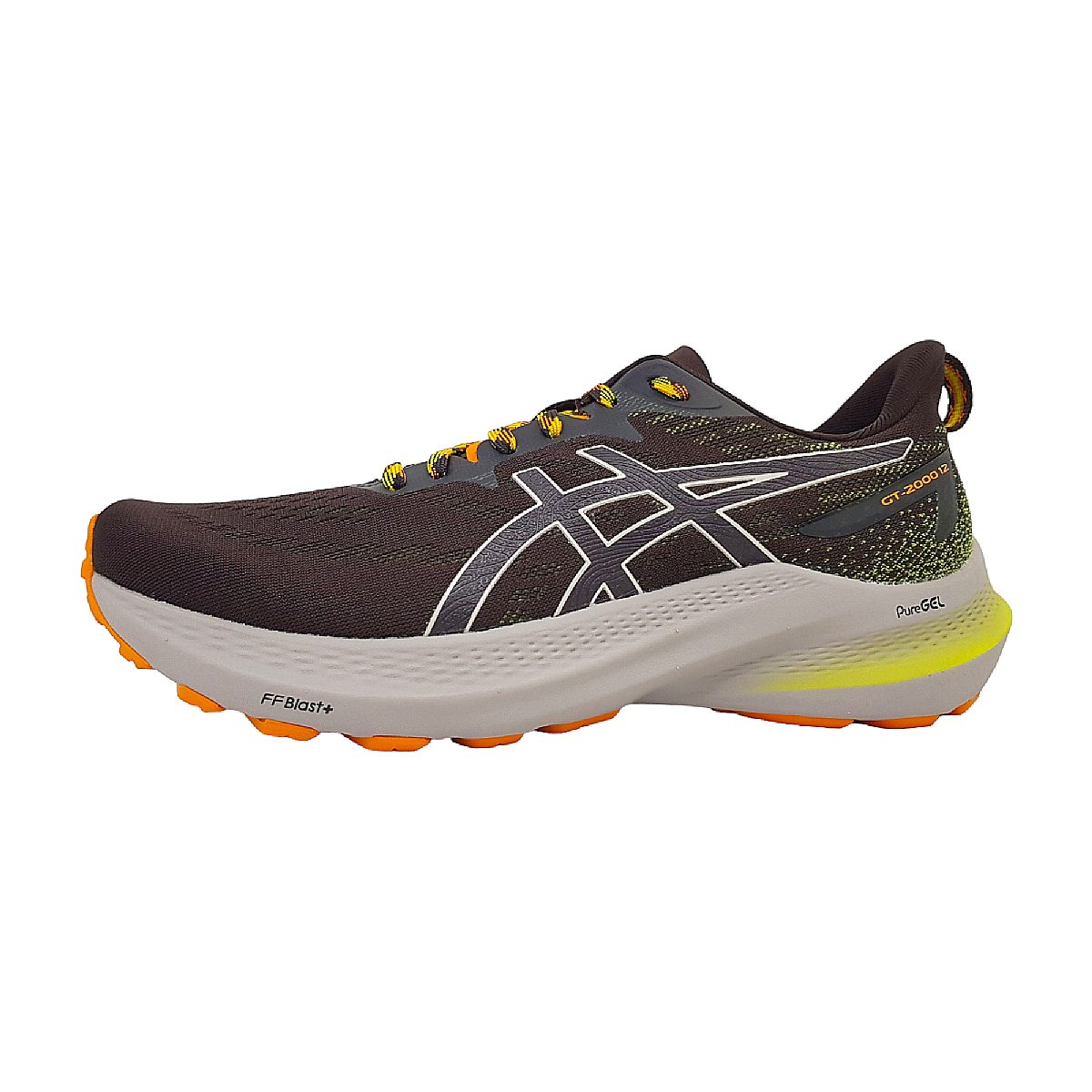 Asics GT-2000 12 TR 1011B775-200 Braun 200 nature bathing/ lime